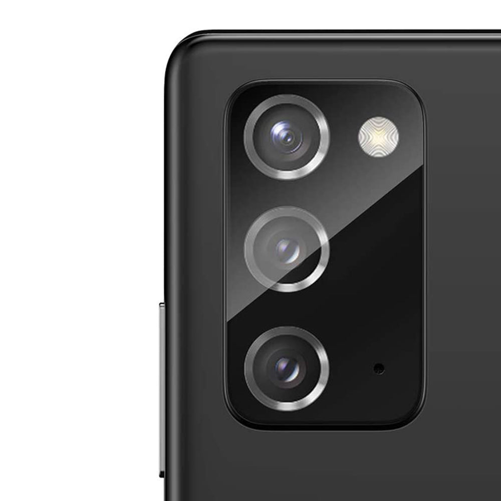 Защитно фолио Lito S+ за задна камера за Samsung Galaxy Note 20 5G N981 / Note 20 N980, закалено стъкло, черно