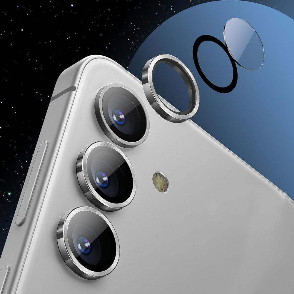 Протектор за задна камера Lito S+ за Samsung Galaxy S25 S931, закалено стъкло, сребрист