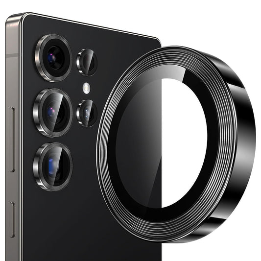 Защитно фолио Lito S+ за задна камера за Samsung Galaxy S26 Ultra, закалено стъкло, черно