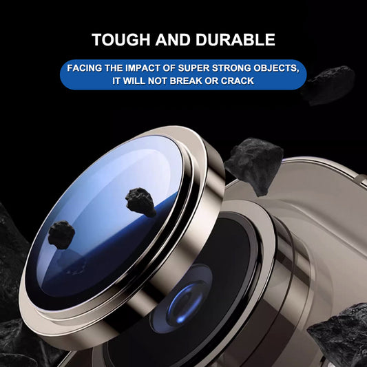 Защитно фолио Lito Titanium AR за задна камера за Apple iPhone 17 Pro Max / 17 Pro, закалено стъкло, оранжево