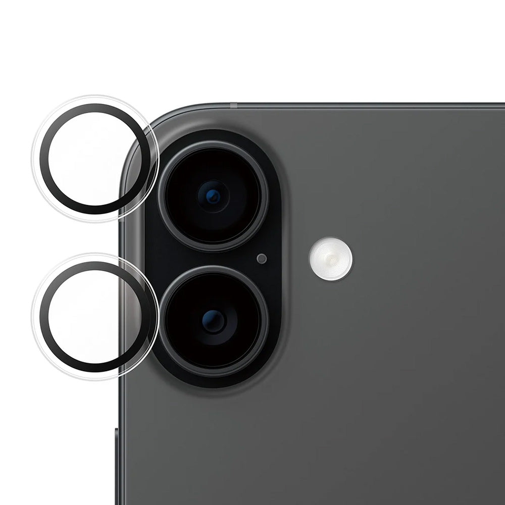 Защитно фолио за задна камера PanzerGlass Safe. за Apple iPhone 17 / 16 Plus / 16, Закалено стъкло, Прозрачно