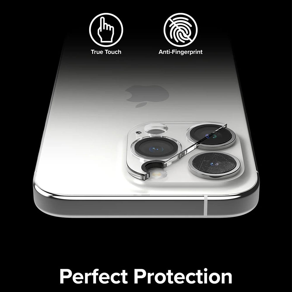 Протектор за задна камера Ringke за Apple iPhone 15 Pro, закалено стъкло, комплект от 2 броя, прозрачен
