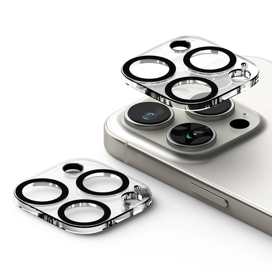 Защитно фолио за задна камера Ringke за Apple iPhone 16 Pro Max / 16 Pro, закалено стъкло, комплект от 2 броя, прозрачно