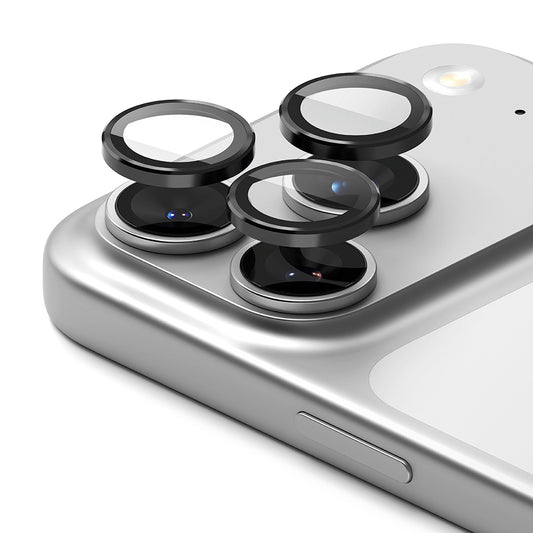 Защитно фолио Ringke за задна камера за Apple iPhone 17 Pro Max / 17 Pro, закалено стъкло, черно