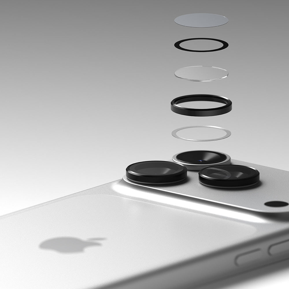 Протектор за задна камера Ringke за Apple iPhone 18 Pro / 18 Pro Max, закалено стъкло, комплект от 2 броя, прозрачен