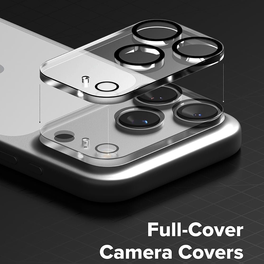 Протектор за задна камера Ringke за Apple iPhone 18 Pro Max, закалено стъкло, комплект от 2 броя, прозрачен