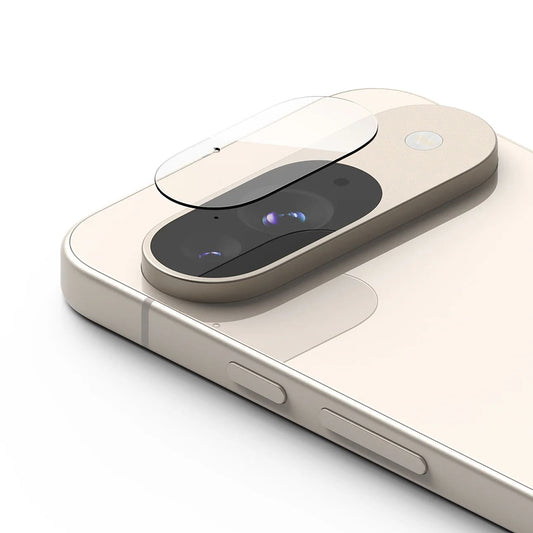 Защитно фолио за задна камера Ringke за Google Pixel 9, закалено стъкло, комплект от 3 броя, прозрачно