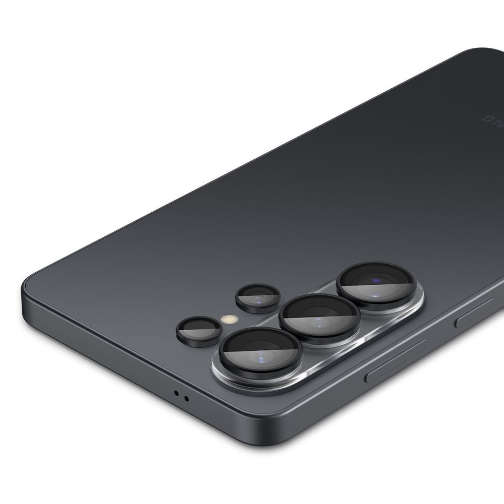 Защитно фолио за задна камера Spigen GlastR EZ FIT Optik Pro HD за Samsung Galaxy S26 Ultra S948, закалено стъкло, комплект 2 броя, черно