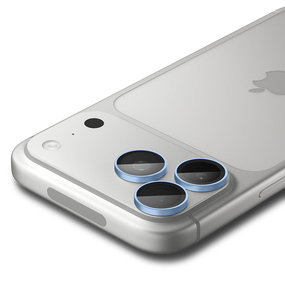 Протектор за задна камера Spigen GlastR EZ FIT Optik Pro за Apple iPhone 18 Pro / 18 Pro Max, закалено стъкло, комплект 2 броя, син AGL12045