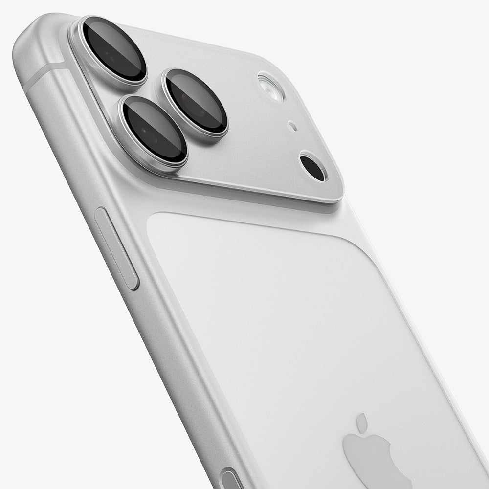 Протектор за задна камера Spigen GlastR EZ FIT Optik Pro XL за Apple iPhone 18 Pro, закалено стъкло, сребрист AGL12038