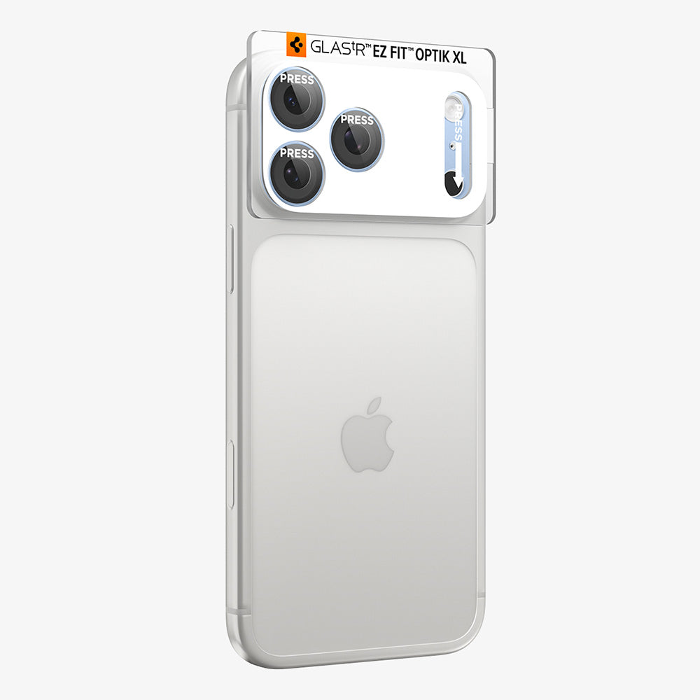 Протектор за задна камера Spigen GlastR EZ FIT Optik Pro XL за Apple iPhone 18 Pro, закалено стъкло, син AGL12037