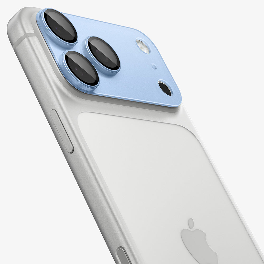 Протектор за задна камера Spigen GlastR EZ FIT Optik Pro XL за Apple iPhone 18 Pro, закалено стъкло, син AGL12037