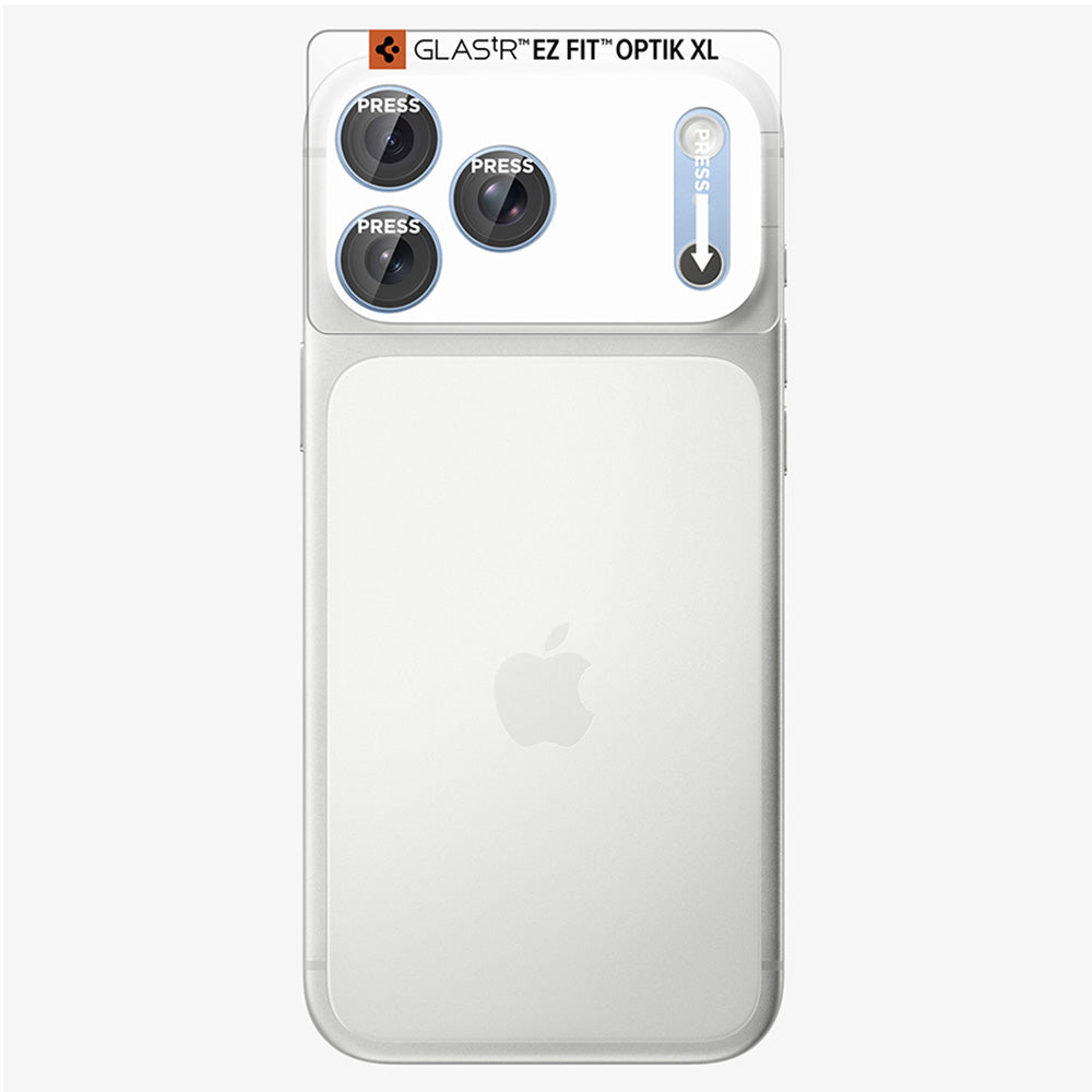 Протектор за задна камера Spigen GlastR EZ FIT Optik Pro XL за Apple iPhone 18 Pro, закалено стъкло, син AGL12037