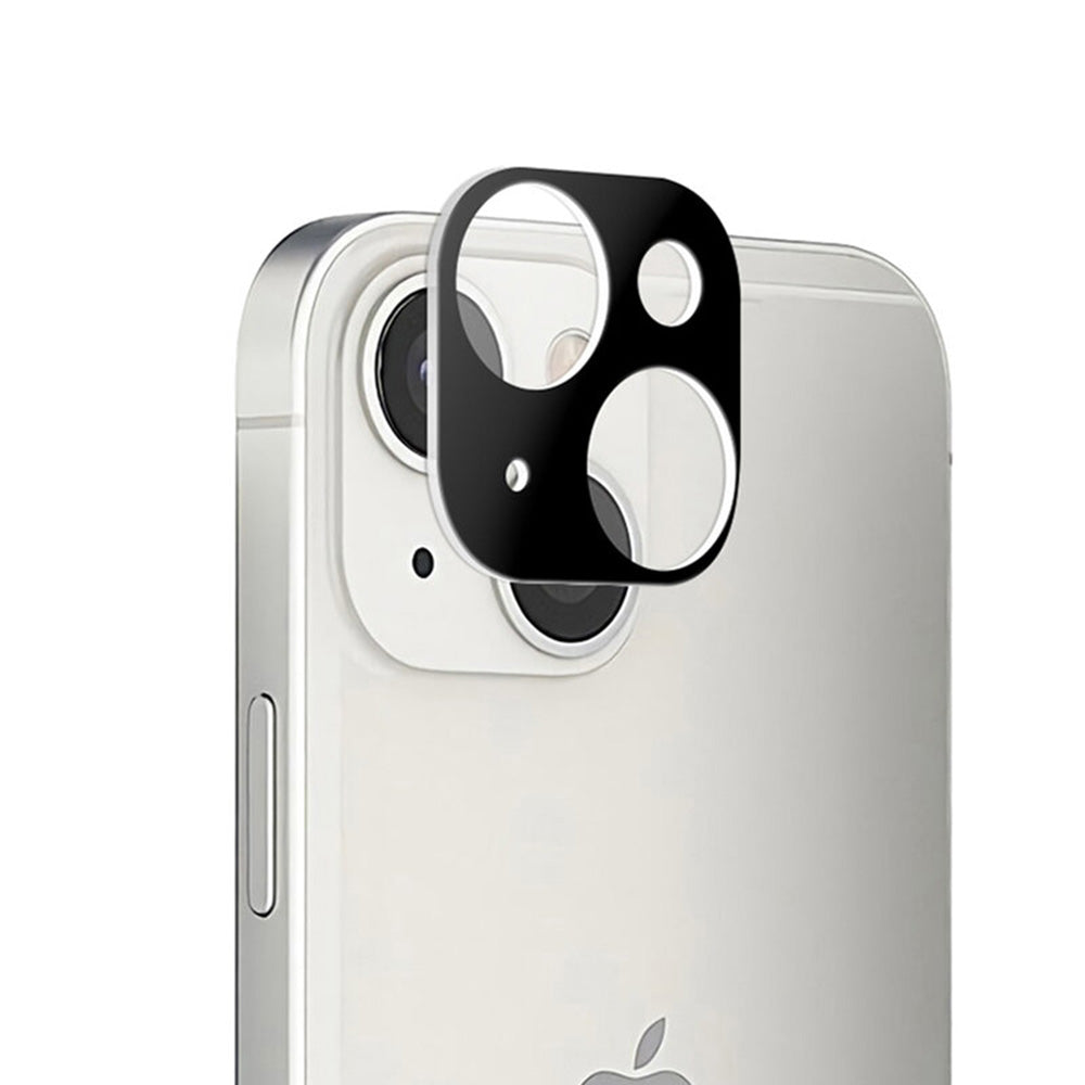 Протектор за задна камера Techsuit за Apple iPhone 13 mini / 13, закалено стъкло, черен