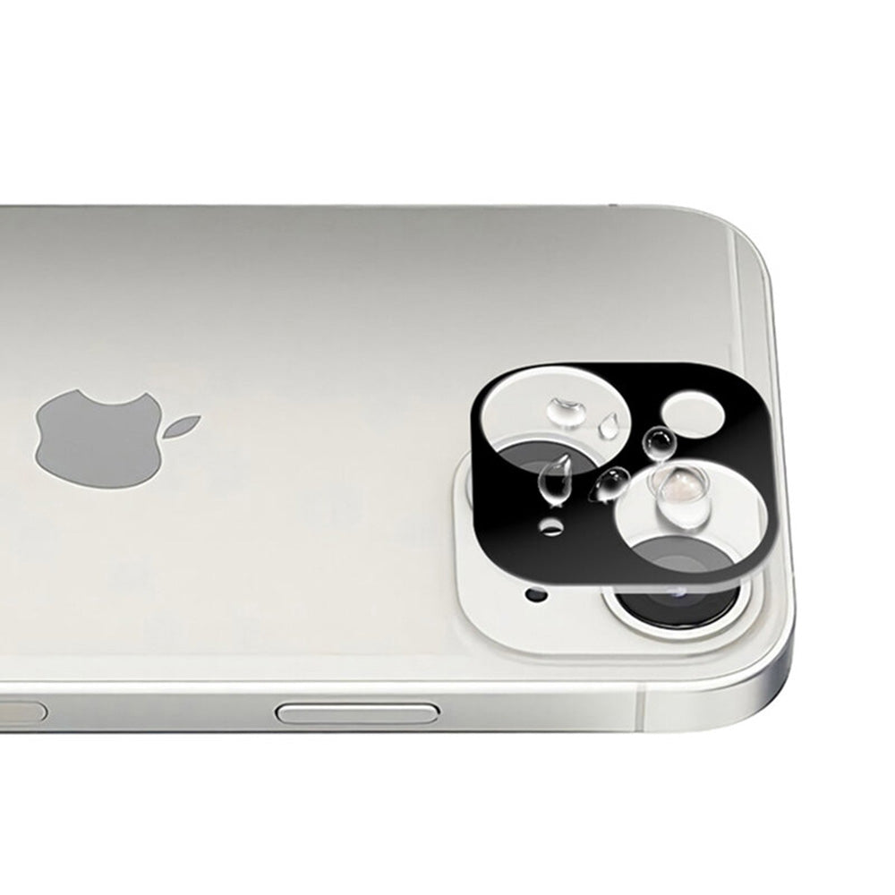 Протектор за задна камера Techsuit за Apple iPhone 13 mini / 13, закалено стъкло, черен