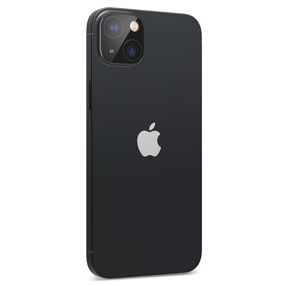 Протектор за задна камера Techsuit за Apple iPhone 14 Plus / 14, закалено стъкло, черен