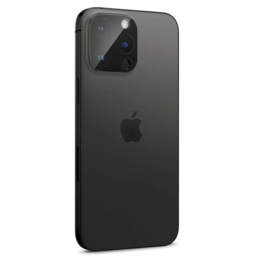 Протектор за задна камера Techsuit за Apple iPhone 14 Pro Max / 14 Pro, закалено стъкло, черен