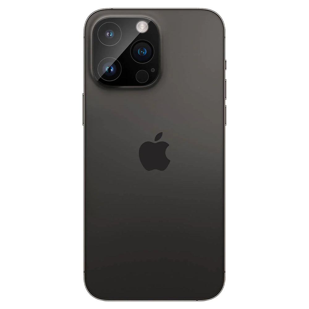 Протектор за задна камера Techsuit за Apple iPhone 14 Pro Max / 14 Pro, закалено стъкло, черен