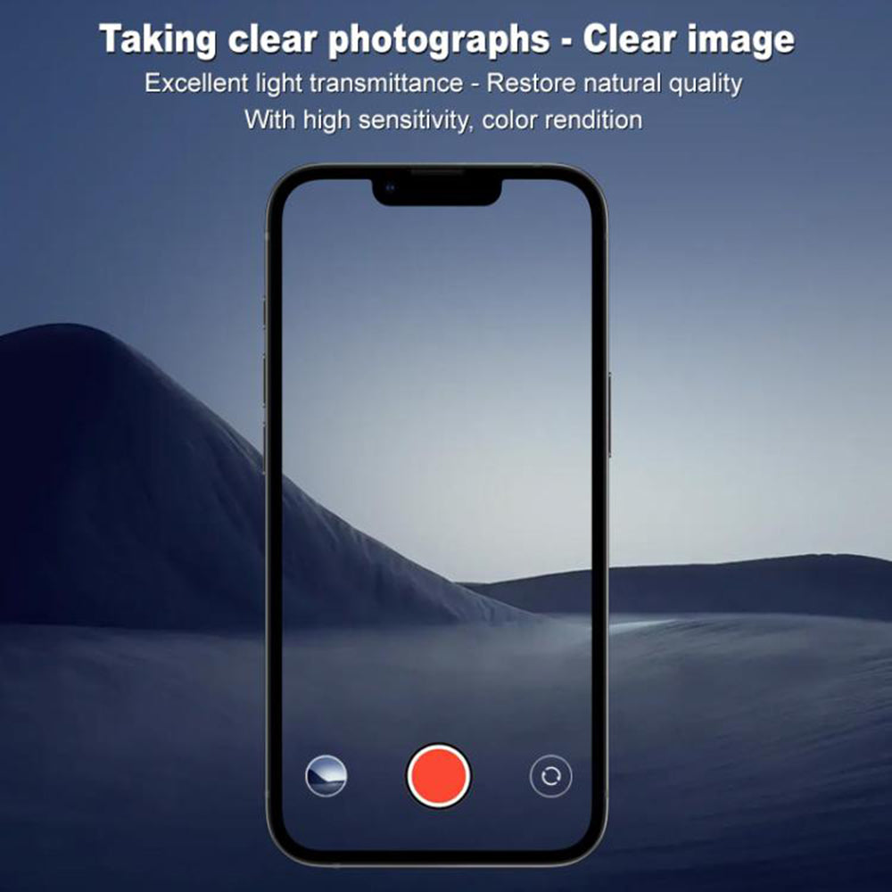 Протектор за задна камера Techsuit за Apple iPhone 17e / 16e, закалено стъкло, черен