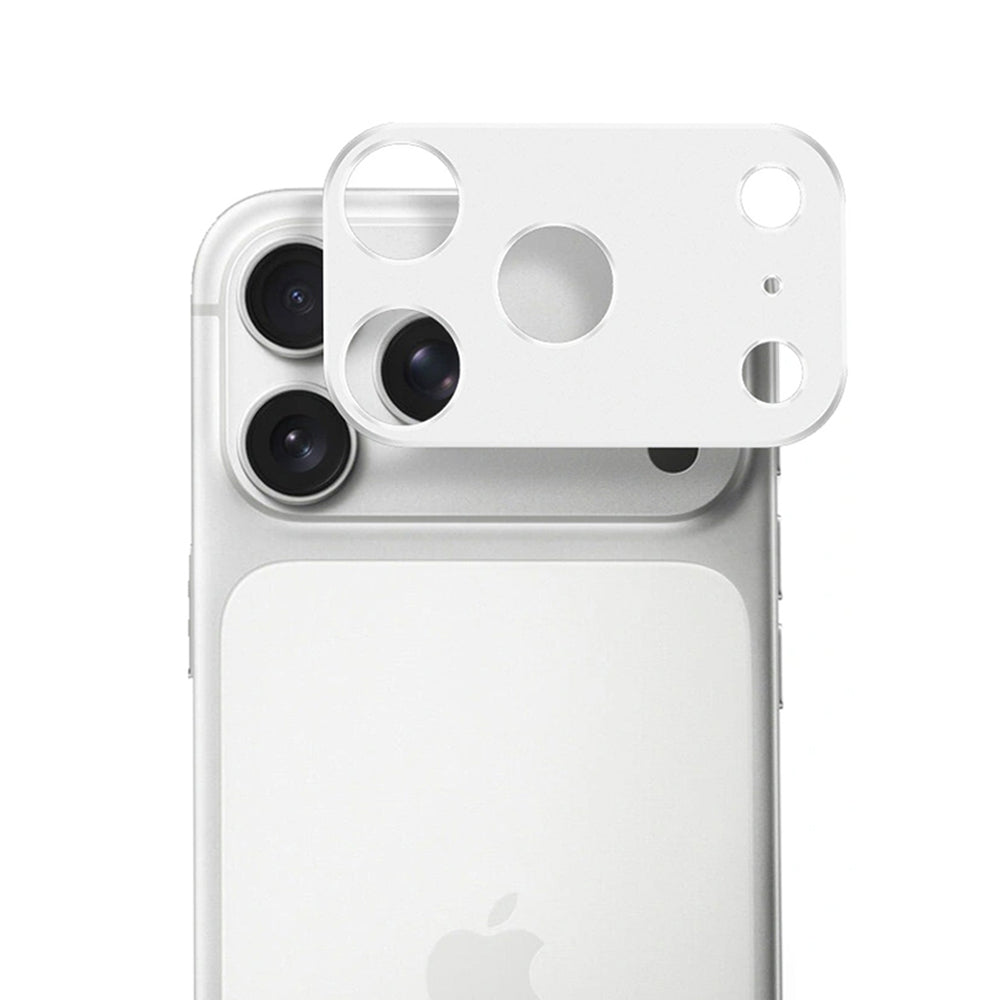 Протектор за задна камера Techsuit за Apple iPhone 17 Pro, закалено стъкло, сребрист