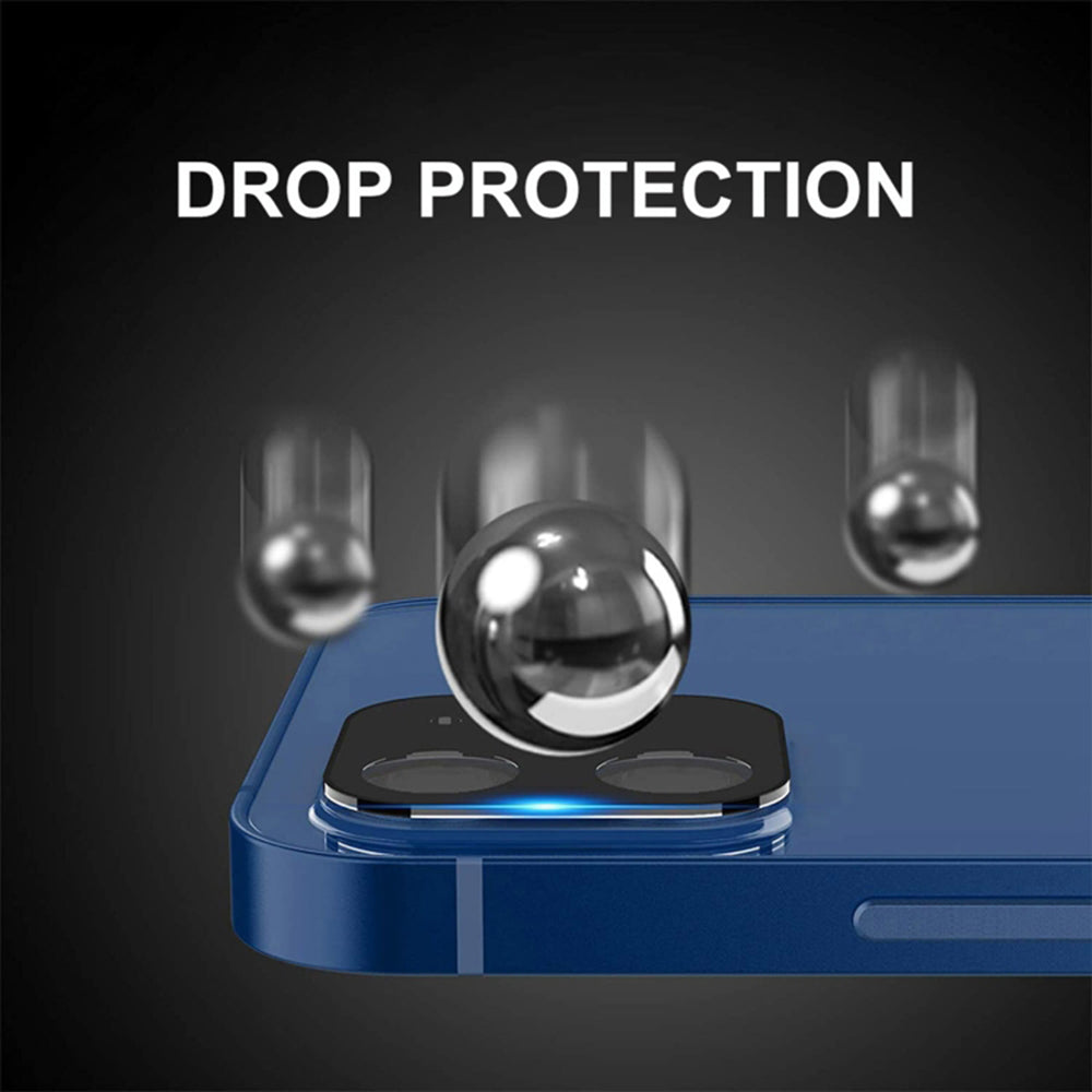 Протектор за задна камера Techsuit за Apple iPhone 17 Pro, закалено стъкло, сребрист