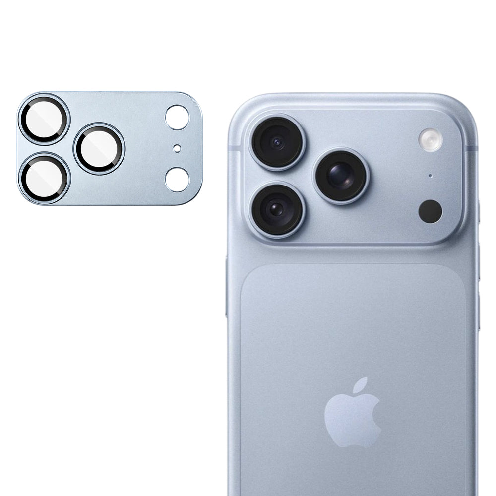 Защитно фолио за задната камера Techsuit за Apple iPhone 18 Pro Max, закалено стъкло, синьо