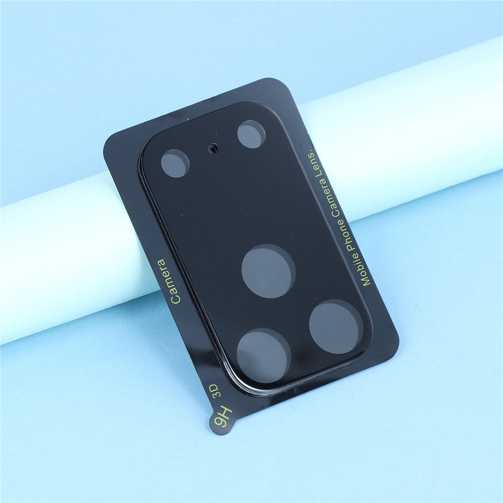 Протектор за задна камера Techsuit за Apple iPhone 18 Pro Max, закалено стъкло, черен