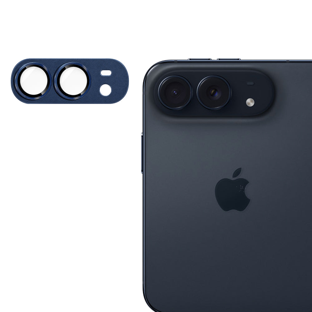 Защитно фолио за задната камера Techsuit за Apple iPhone Duo, закалено стъкло, тъмносиньо