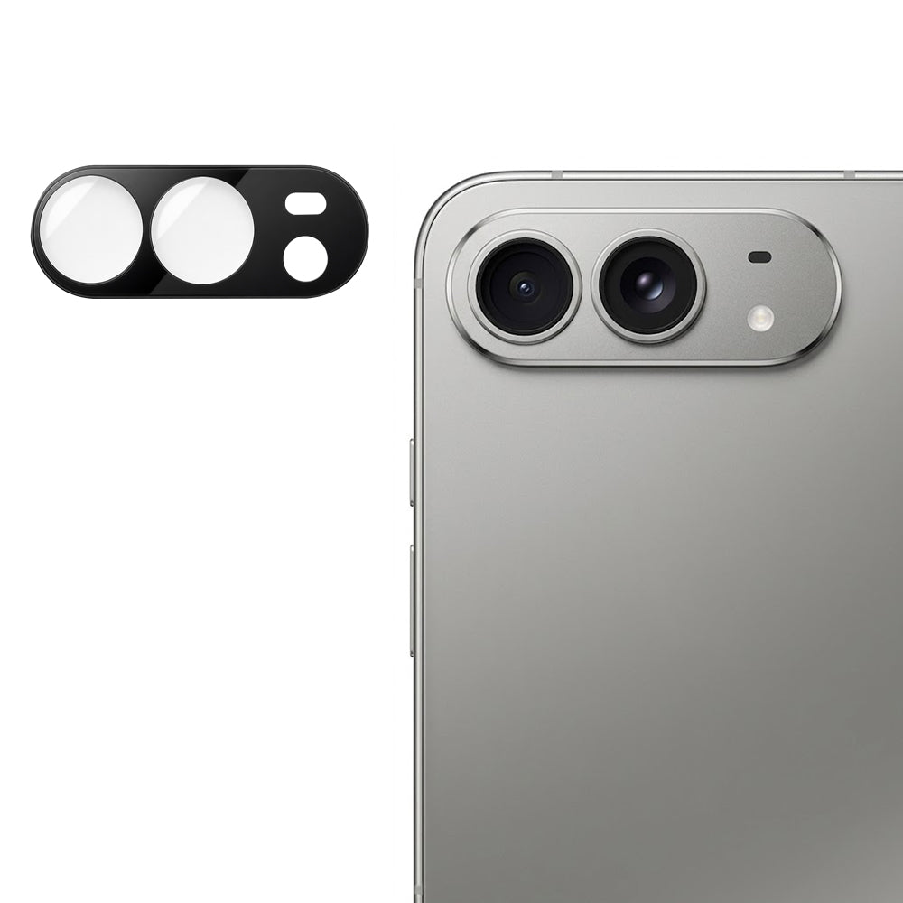 Протектор за задна камера Techsuit за Apple iPhone Duo, закалено стъкло, черен