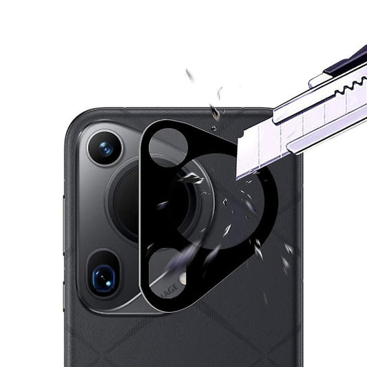 Фолио за защита на задната камера Techsuit за Huawei Pura 70 Ultra, закалено стъкло, черно