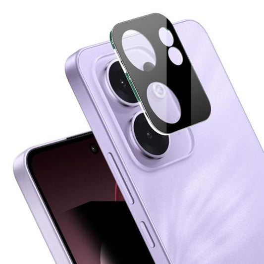 Протектор за задна камера Techsuit за Oppo Reno13 FS 5G / Reno13 F 4G / Reno13 F, закалено стъкло, черен