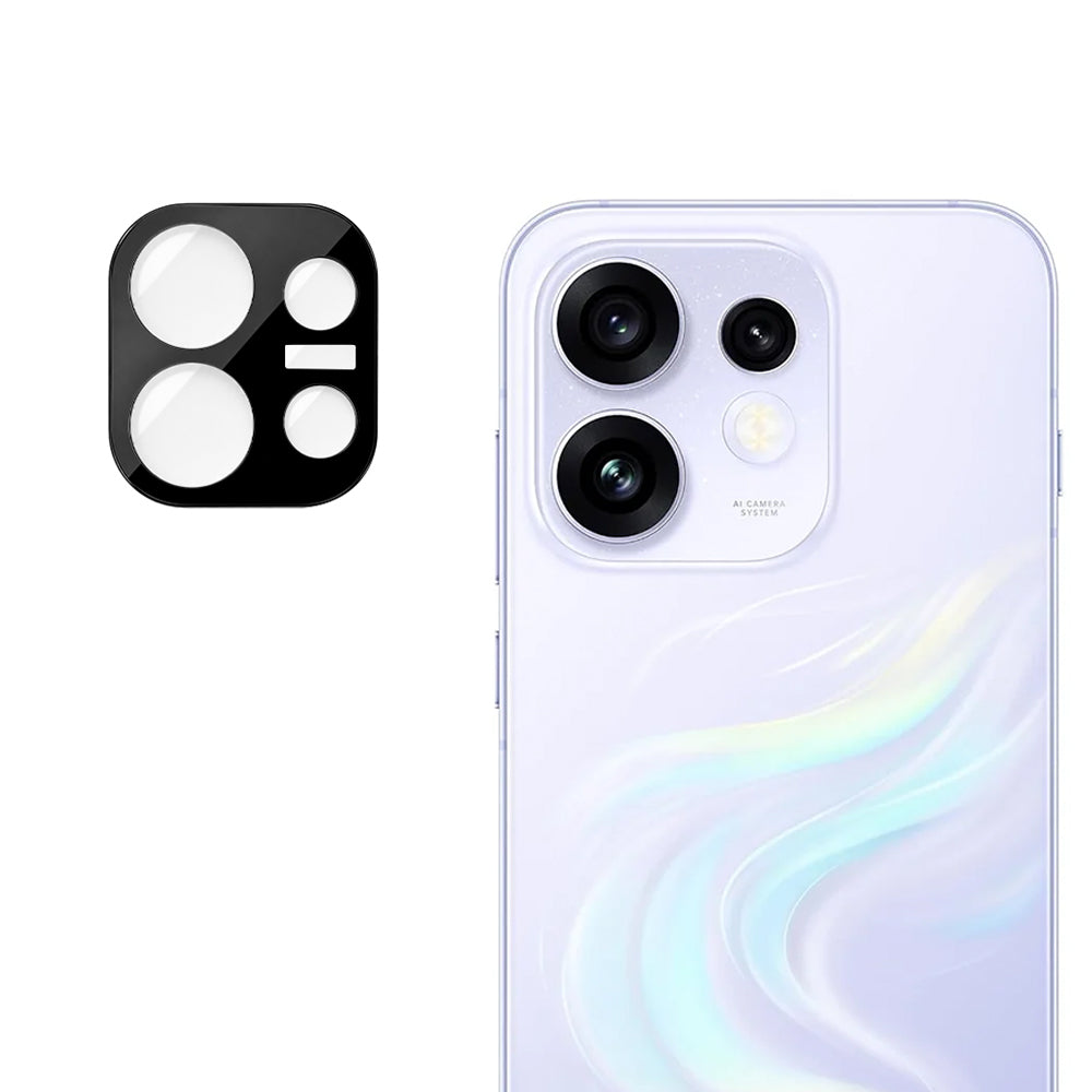 Протектор за задна камера Techsuit за Oppo Reno16, закалено стъкло, черен