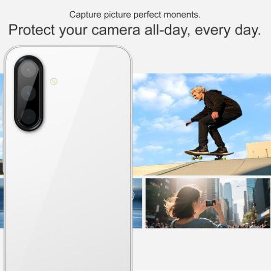 Защитно фолио за задна камера Techsuit за Samsung Galaxy A17 4G / A17 5G, закалено стъкло, черно