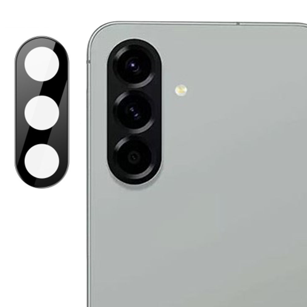 Протектор за задна камера Techsuit за Samsung Galaxy A56 A566, закалено стъкло, черен