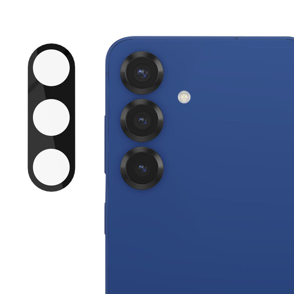 Протектор за задна камера Techsuit за Samsung Galaxy S25 S931, закалено стъкло, черен