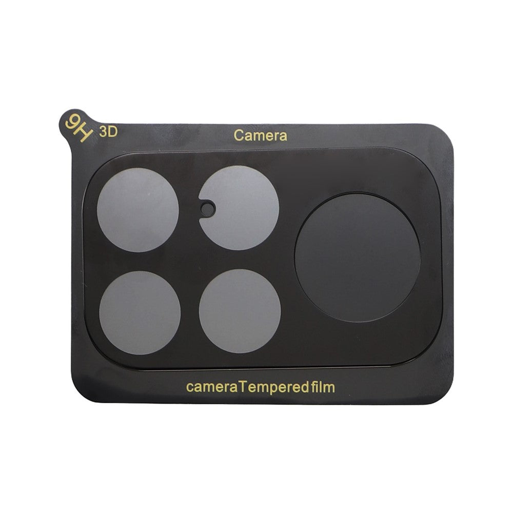 Techsuit Rear Camera Protector for Xiaomi Poco F9 Ultra, Tempered Glass, Black