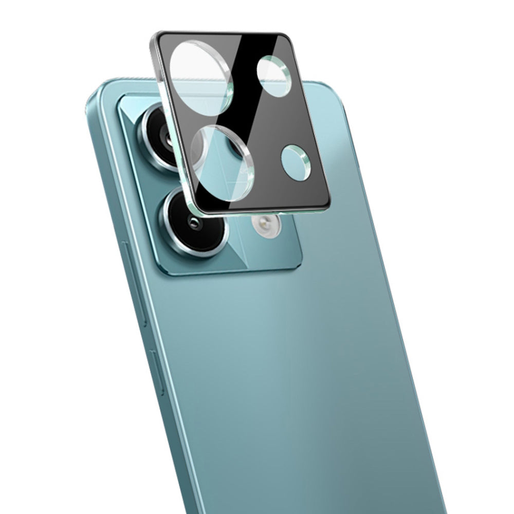 Протектор за задна камера Techsuit за Xiaomi Redmi Note 13 5G, закалено стъкло, черен