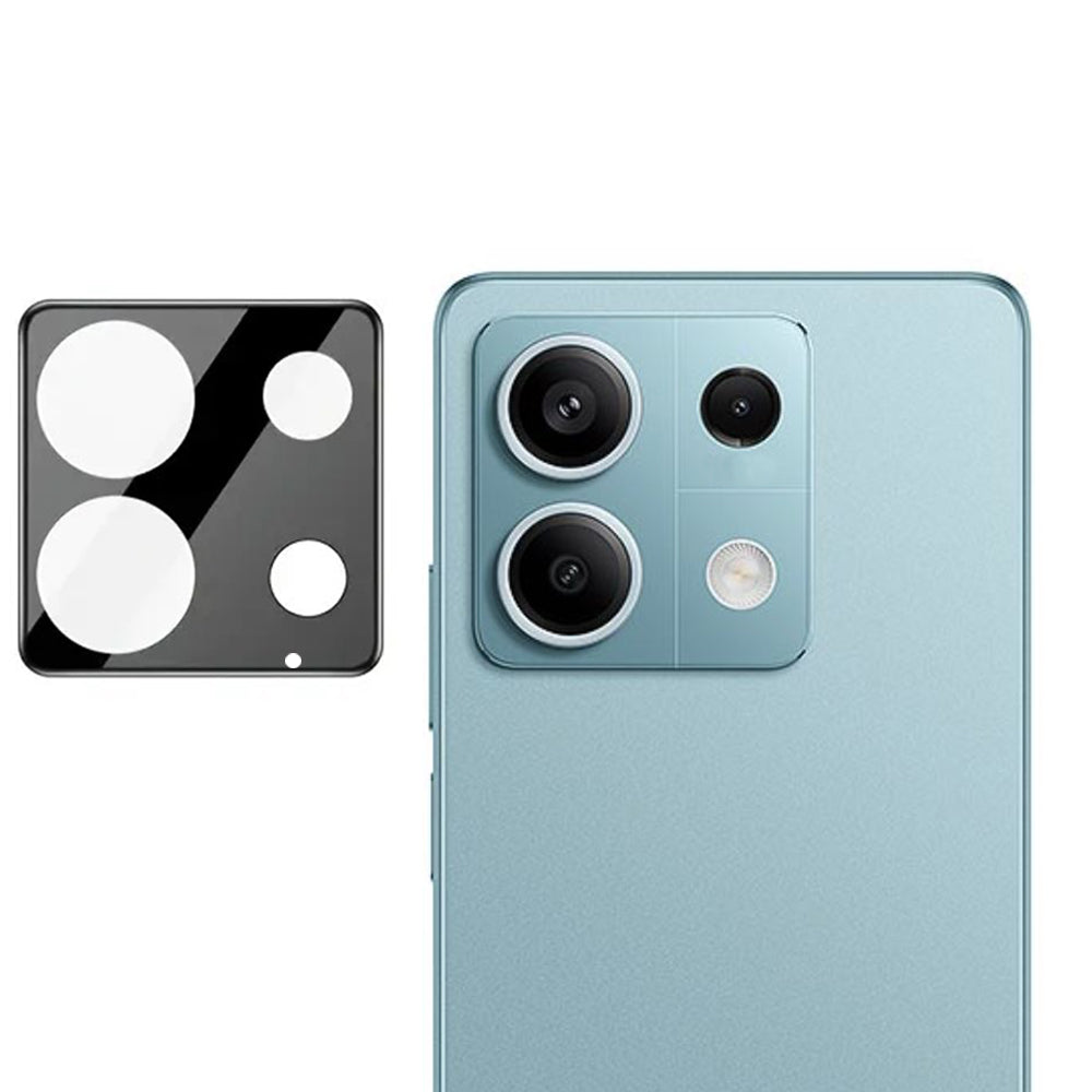 Протектор за задна камера Techsuit за Xiaomi Redmi Note 13 5G, закалено стъкло, черен