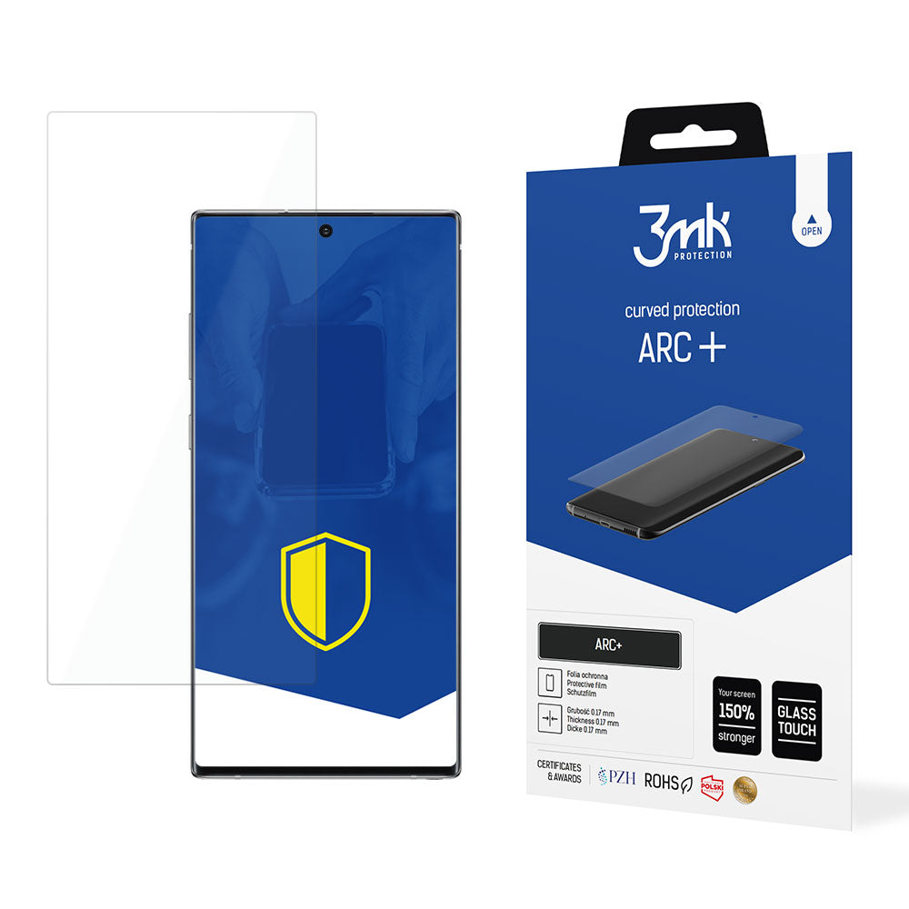 Защитно фолио за екран 3MK ARC+ за Samsung Galaxy Note 10+ N975, Пластмаса