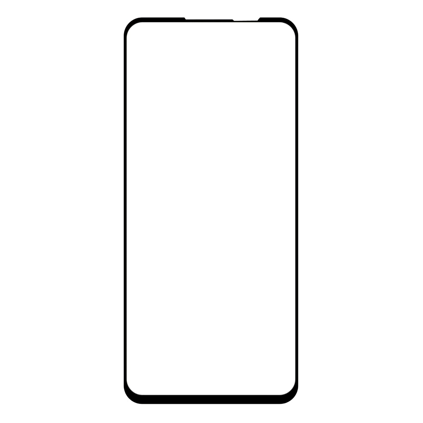 OEM керамичен протектор за Motorola Moto G54 Power Edition / G14 / G54 / G73, гъвкаво стъкло, пълно лепило, 5D, черен