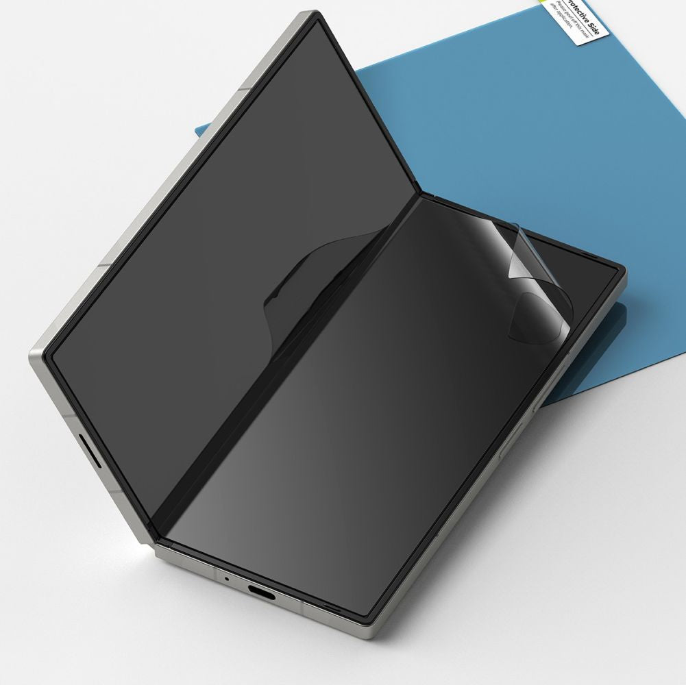 Защитно фолио Ringke Dual Easy за вътрешен екран за Samsung Galaxy Z Fold6 F956, Пластмаса, Комплект 2 броя