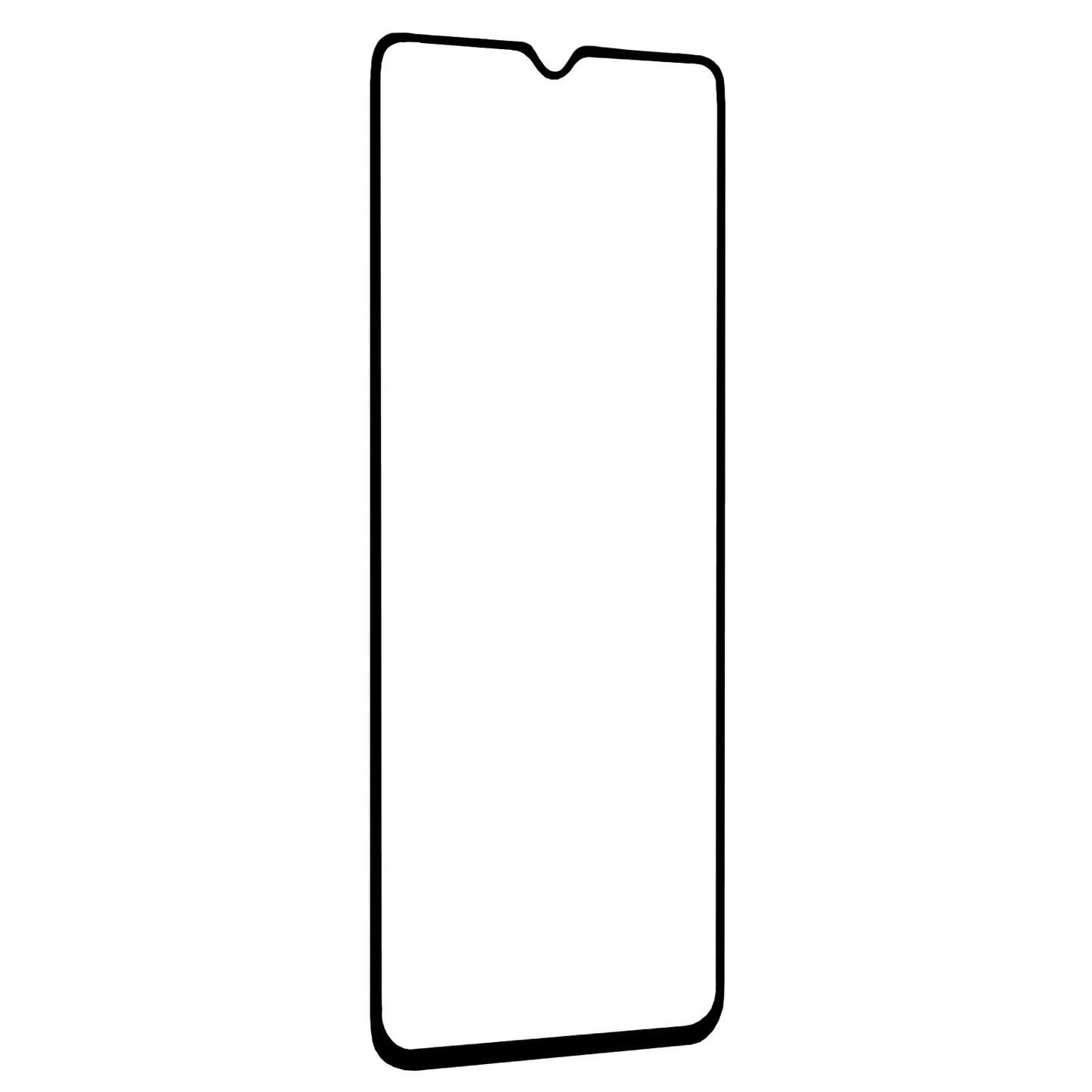 OEM защитно фолио за екран за Samsung Galaxy A15 5G A156 / A15 A155, закалено стъкло, пълно залепване, 9D, черно