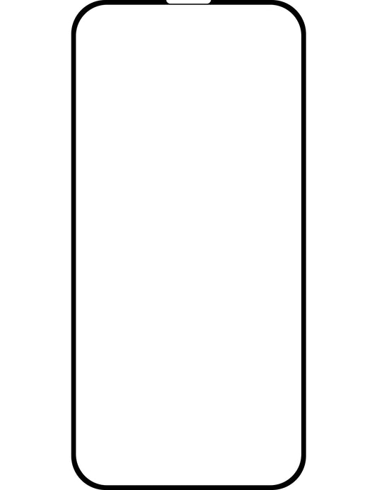 OEM протектор за Apple iPhone 16 Pro, защитно стъкло, пълно залепване, 5D, черен