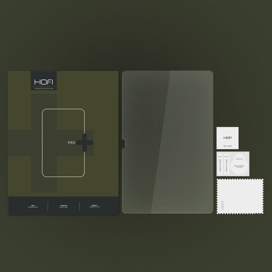 Протектор за екран HOFI Glass PRO+ за Samsung Galaxy Tab S10+ / Tab S9+ / Tab S8+ / Tab S7 FE / Tab S7+, закалено стъкло, пълно залепване