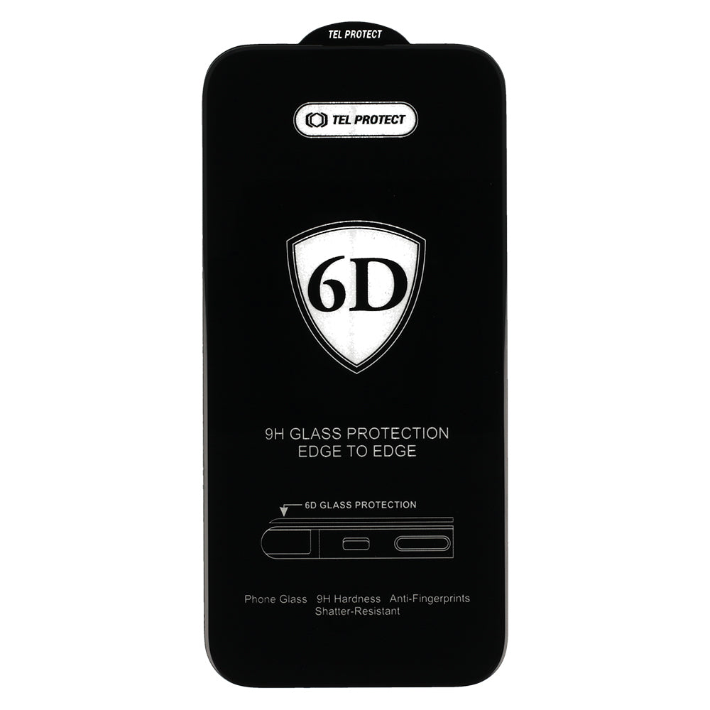OEM защитно фолио за екран за Samsung Galaxy S26 S942, закалено стъкло, пълно залепване, 6D, черно