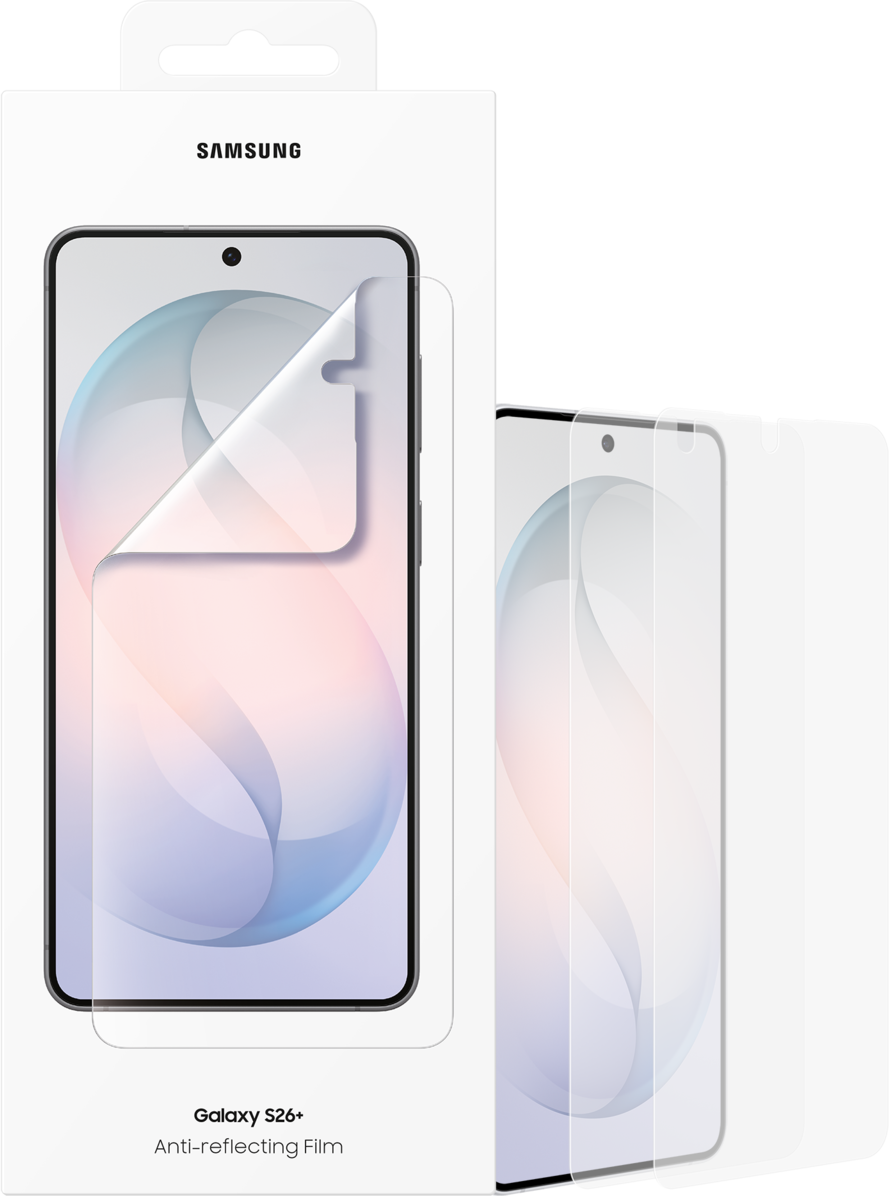 Защитно фолио Anti-reflecting за Samsung Galaxy S26 Plus S947, Пластмаса, Комплект 2 броя EF-US947CTEGWW