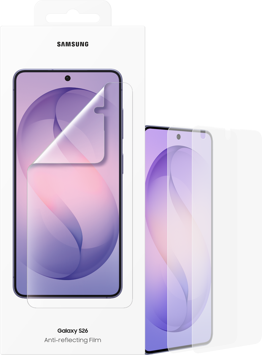 Защитно фолио Anti-reflecting за Samsung Galaxy S26 S942, Пластмаса, Комплект 2 броя EF-US942CTEGWW
