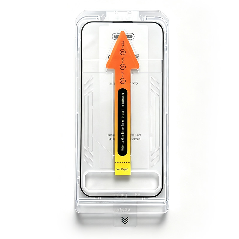 Протектор за екран OEM Dust Free Easy Fit за Apple iPhone 12 / 12 Pro, закалено стъкло, Full Glue, черен