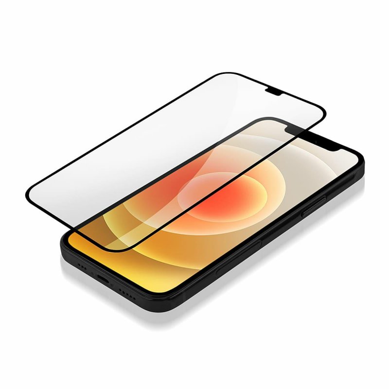 Протектор за екран OEM OG Premium за Apple iPhone 11 / XR, закалено стъкло, пълно залепване, черен