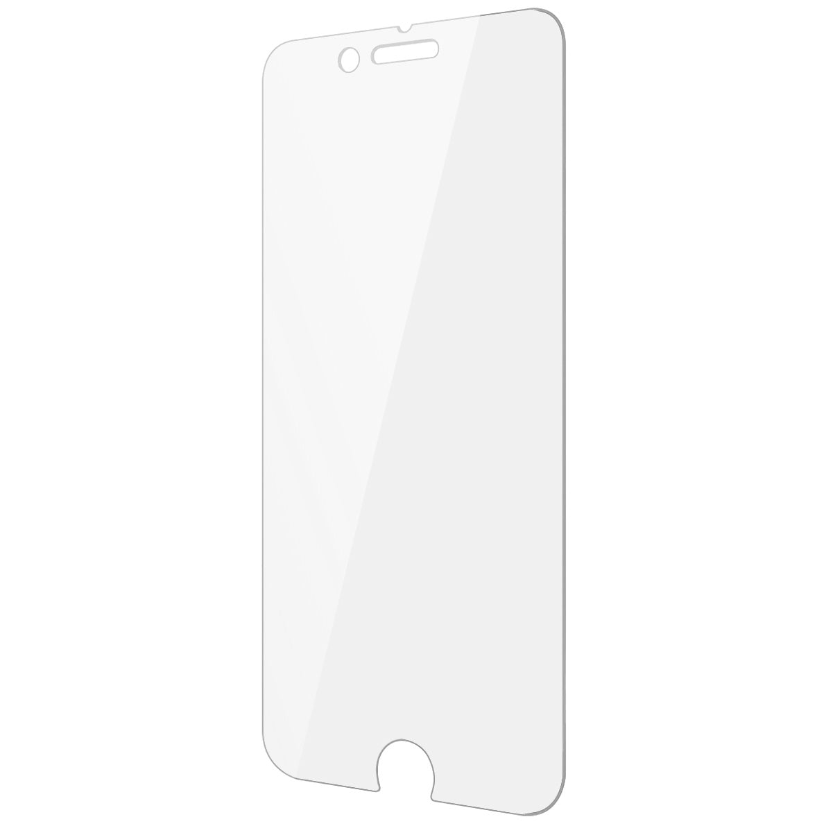 BLUE Shield Защитен екран за Apple iPhone SE (2022) / SE (2020) / 8 / 7, със стъклена защита, с пълно залепване, подходящ за калъф